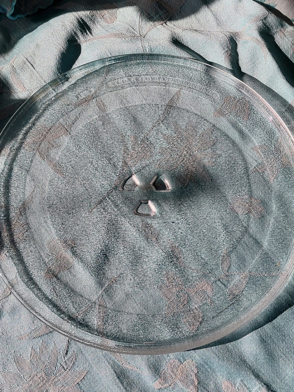 12" Clear Glass Microwave Replacement Turntable Plate - Picture 1 of 4
